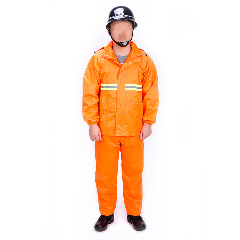 橘色警用雨衣